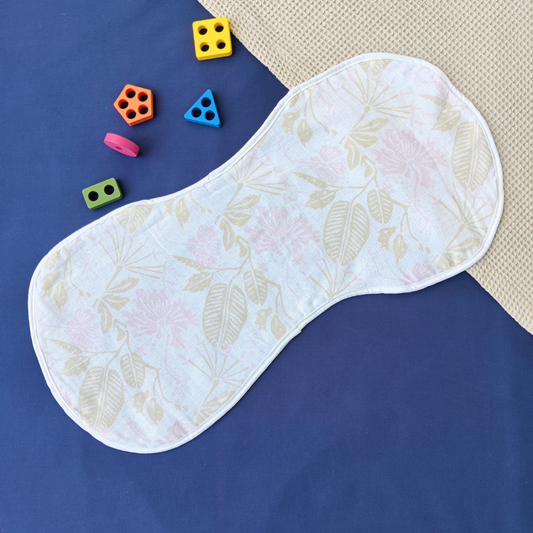 Floral Burp Cloth